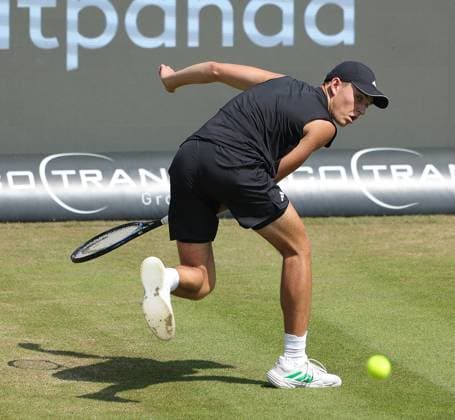 13 06 2025,Boss Open 2025, TC Weissenhof Stuttgart, ATP Tour 250 Tennis, Sport, in the picture Justin Engel GER