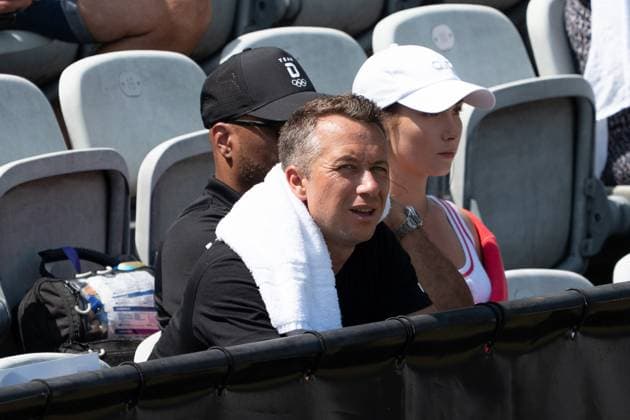 Philipp Kohlschreiber, Coach Justin Engel, Justin Engel vs Felix Auger Aliassime, Tennis, ATP Tournament, Boss Open, Center Court, Quarterfinals, 13 06 2025, Justin Engel vs Felix Auger Aliassime, Tennis, ATP Tournament, Boss Open, Center Court, Quarterfinals, 13 06 2025, Stuttgart Copyright: xEibner-Pressefoto EdwardxCheungx EP_ECG