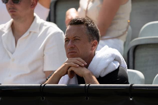 Philipp Kohlschreiber, BOSS Open, Justin Engel vs Felix Auger Aliassime, Tennis, ATP Tournament, Boss Open, Center Court, Quarterfinals, 13 06 2025, Justin Engel vs Felix Auger Aliassime, Tennis, ATP Tournament, Boss Open, Center Court, Quarterfinals, 13 06 2025, Stuttgart Copyright: xEibner-Pressefoto EdwardxCheungx EP_ECG