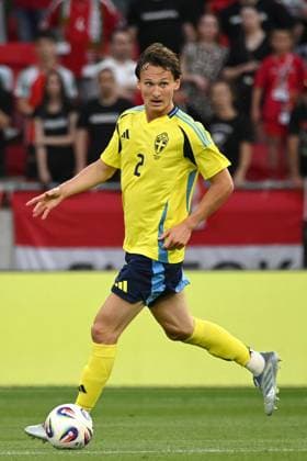 HJALMAR EKDAL, Svezia, Amichevole, Friendly match, Hungary vs Sweden 0-2, 06-06-2025, Azione, Action, Single shot AMICHEVOLE 2024-25 UNGHERIA-SVEZIA 0-2