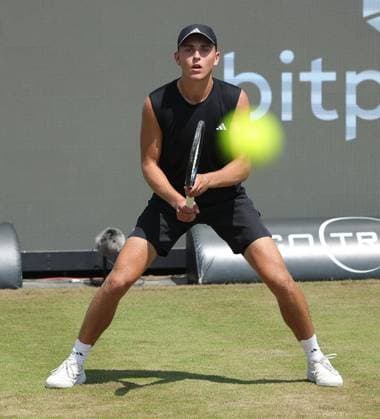 13 06 2025,Boss Open 2025, TC Weissenhof Stuttgart, ATP Tour 250 Tennis, Sport, in the picture Justin Engel GER