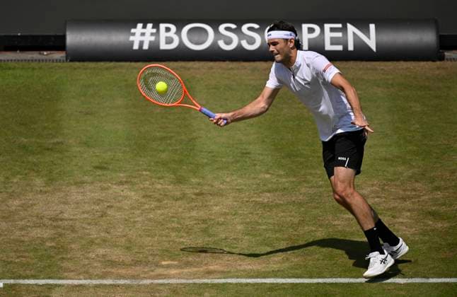 Taylor Fritz USA Action Tennis Men BOSS Open ATP 250 Stuttgart 2025 Weissenhof BOSS Open ATP 250 Stuttgart 2025