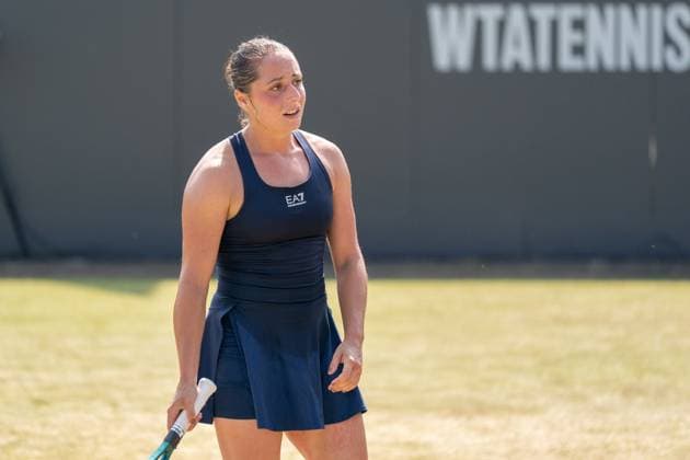 2025-06-13 2025 Libema Open Grass Court Championships Autotron ROSMALEN, NETHERLANDS - JUNE 13: Elisabetta Cocciaretto of Italy during the 2025 Libema Open Grass Court Championships at Autotron on June 13, 2025 in Rosmalen, Netherlands. Rosmalen Autotron Netherlands Content not available for redistribution in The Netherlands directly or indirectly through any third parties. Copyright: xMarleenxFouchierx