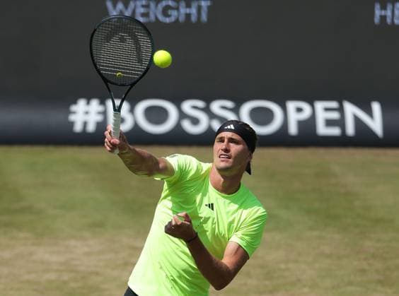 13 06 2025,Boss Open 2025, TC Weissenhof Stuttgart, ATP Tour 250 Tennis, Sport, in the picture Alexander Zverev GER