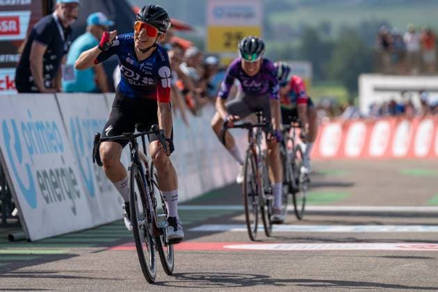 Sursee, Schweiz, June 13, 2025 CHABBEY Elise (FDJ-SUEZ) Grabs the 3. Rank during the 2th stage of the Tour de Suisse Women 2025 (Pascal von Büren SPP) Copyright: xPascalxvonxBürenx xSPPx spp-en-PaVoBSp-Pavo-TDS-Women-12