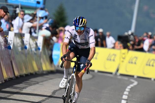 13-06-2025 Criterium Du Dauphine Libere; Tappa 06 Valserhone - Combloux; 2025, Red Bull - Bora Hansgrohe; Lipowitz, Florian; Combloux; 