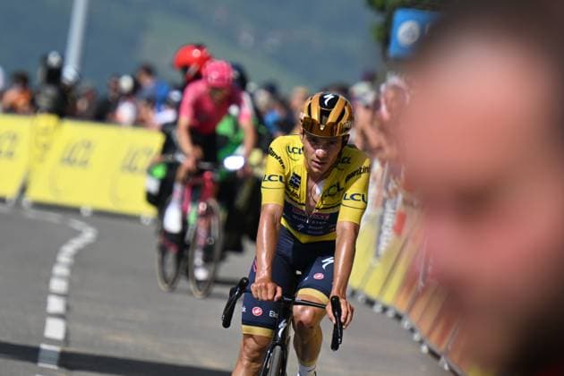 13-06-2025 Criterium Du Dauphine Libere; Tappa 06 Valserhone - Combloux; 2025, Soudal - Quick Step; Evenepoel, Remco; Combloux; 