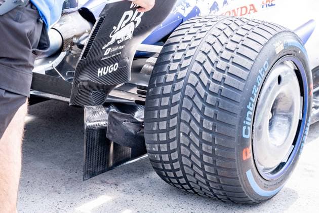 F1 - CANADIAN GRAND PRIX 2025 Visa Cash App RB F1 Team, mechanical detail aerodynamism, aerodynamic, aerodynamics rear corner during the Formula 1 Pirelli Grand Prix du Canada 2025, 10th round of the 2025 FIA Formula One World Championship, WM, Weltmeisterschaft from June 14 to 16, 2025 on the Circuit Gilles Villeneuve, in MontrÃ al, Canada - MontrÃ alCanada  Copyright: xALBERTOxVIMERCATIx