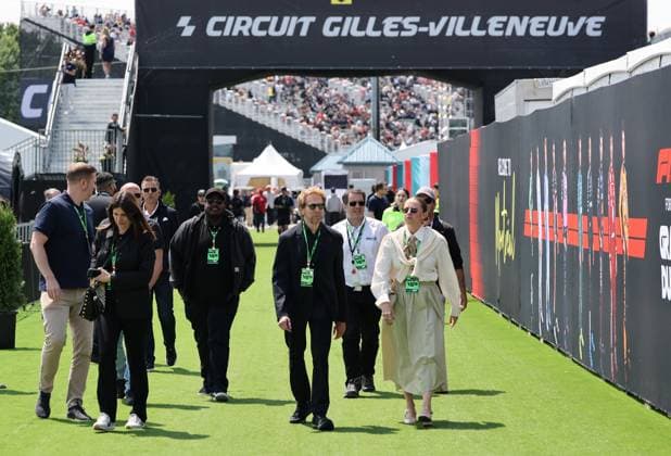 13 06 2025, Circuit Gilles Villeneuve, Montreal, FORMULA 1 PIRELLI GRAND PRIX DU CANADA 2025 , in the picture film producer Jerry Bruckheimer Photo by Mark Urquhart Hasan Bratic DeFodi Images