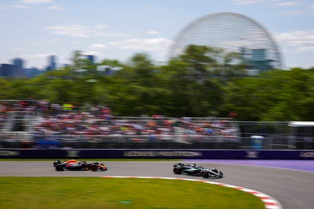 Formel 1, GP Kanada in Montreal F1 - CANADIAN GRAND PRIX 2025 63 RUSSELL George (gbr), Mercedes AMG F1 Team W16, action during the Formula 1 Pirelli Grand Prix du Canada 2025, 10th round of the 2025 FIA Formula One World Championship, WM, Weltmeisterschaft from June 14 to 16, 2025 on the Circuit Gilles Villeneuve, in MontrÃ al, Canada - MontrÃ alCanada  Copyright: xFLORENTxGOODENx