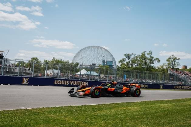 Formula 1 Pirelli Grand Prix du Canada 2025 Alexis Perrin OVERTAKE MAXPPP - Montréal 13 06 2025 04 NORRIS Lando (gbr), McLaren F1 Team, action during the Formula 1 Pirelli Grand Prix du Canada 2025, the 10th round of the 2025 FIA Formula 1 World Championship, WM, Weltmeisterschaft at the Circuit Gilles Villeneuve in Montréal, Quebec, Canada, from June 12 to 15, 2025 Montréal Canada  Copyright: xOVERTAKE MAXPPPxAlexisxPerrinx OVT202506138392 OVT202506138392