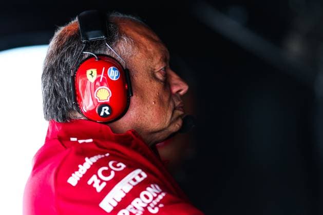 F1 - CANADIAN GRAND PRIX 2025 VASSEUR FrÃ dÃ ric (fra), Team Principal & General Manager of the Scuderia Ferrari, portrait during the Formula 1 Pirelli Grand Prix du Canada 2025, 10th round of the 2025 FIA Formula One World Championship, WM, Weltmeisterschaft from June 14 to 16, 2025 on the Circuit Gilles Villeneuve, in MontrÃ al, Canada - MontrÃ alCanada  Copyright: xEricxAlonsox