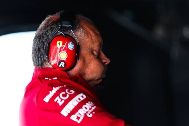 F1 - CANADIAN GRAND PRIX 2025 VASSEUR FrÃ dÃ ric (fra), Team Principal & General Manager of the Scuderia Ferrari, portrait during the Formula 1 Pirelli Grand Prix du Canada 2025, 10th round of the 2025 FIA Formula One World Championship, WM, Weltmeisterschaft from June 14 to 16, 2025 on the Circuit Gilles Villeneuve, in MontrÃ al, Canada - MontrÃ alCanada  Copyright: xEricxAlonsox