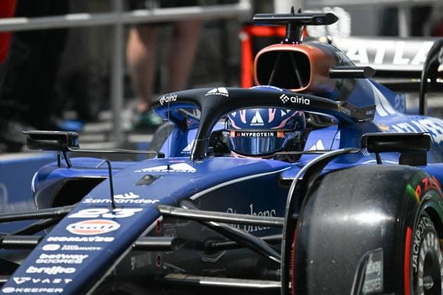 F1 Grand Prix Of Canada - First Practice Session MONTREAL, CANADA JUNE 13: Alexander Albon of Thailand and Atlassian Williams Racing team during the first practice session for the Formula 1 Canadian Grand Prix at Circuit Gilles-Villeneuve in Montreal, Quebec, Canada, on June 13, 2025. Montreal Canada  Copyright: xArturxWidakx originalFilename:widak-f1grandp250613_npaCo.jpg