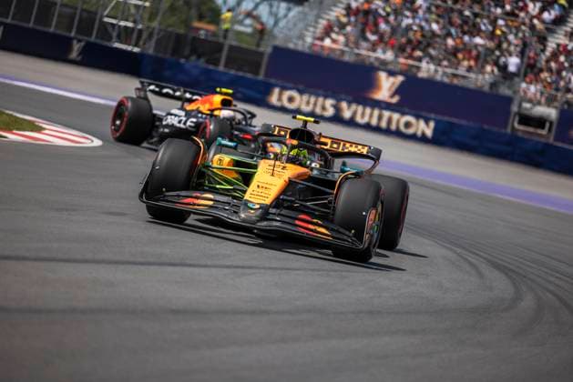 Formula 1 Pirelli Grand Prix du Canada 2025 Alexis Perrin OVERTAKE MAXPPP - Montréal 13 06 2025 04 NORRIS Lando (gbr), McLaren F1 Team, action during the Formula 1 Pirelli Grand Prix du Canada 2025, the 10th round of the 2025 FIA Formula 1 World Championship, WM, Weltmeisterschaft at the Circuit Gilles Villeneuve in Montréal, Quebec, Canada, from June 12 to 15, 2025 Montréal Canada  Copyright: xOVERTAKE MAXPPPxAlexisxPerrinx OVT202506138604 OVT202506138604