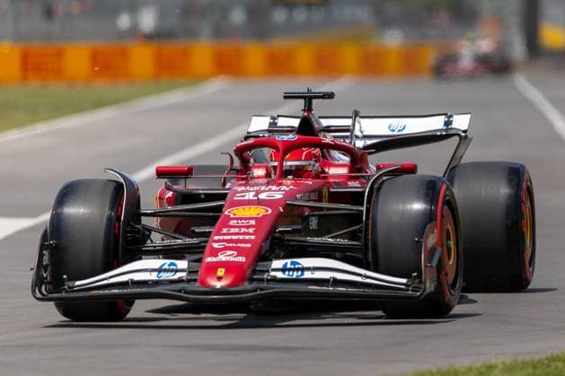 Charles Leclerc Scuderia Ferrari HP F1 Team, Monaco, 16 in SF 25, CAN, Formula 1 World Championship, Canadian Grand Prix, Circuit Gilles Villeneuve, Free Practice 1, 2025 season, 13 06 2025 CAN, Formula 1 World Championship, Canadian Grand Prix, Circuit Gilles Villeneuve, Free Practice 1, 2025 season, 13 06 2025 Montreal Copyright: xEibner-Pressefoto MarcelxFischerx EP_MFI