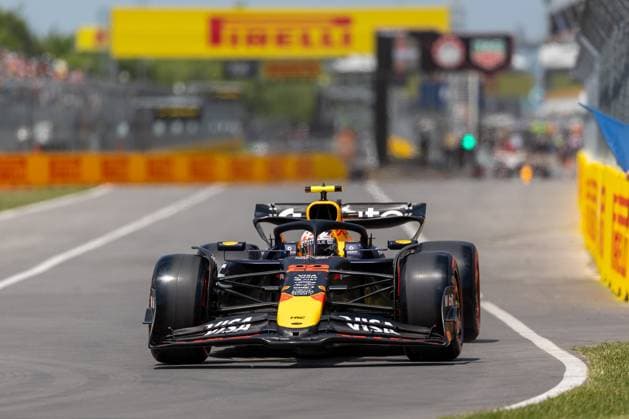 Yuki Tsunoda Oracle Red Bull Racing, Japan, 22 in RB21, CAN, Formula 1 World Championship, Canadian Grand Prix, Circuit Gilles Villeneuve, Free Practice 1, 2025 season, 13 06 2025 CAN, Formula 1 World Championship, Canadian Grand Prix, Circuit Gilles Villeneuve, Free Practice 1, 2025 season, 13 06 2025 Montreal Copyright: xEibner-Pressefoto MarcelxFischerx EP_MFI