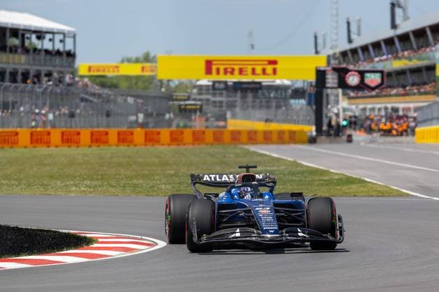 Alex Albon Atlassian Williams Racing, Thailand, 23 in FW47, CAN, Formula 1 World Championship, Canadian Grand Prix, Circuit Gilles Villeneuve, Free Practice 1, 2025 season, 13 06 2025 CAN, Formula 1 World Championship, Canadian Grand Prix, Circuit Gilles Villeneuve, Free Practice 1, 2025 season, 13 06 2025 Montreal Copyright: xEibner-Pressefoto MarcelxFischerx EP_MFI