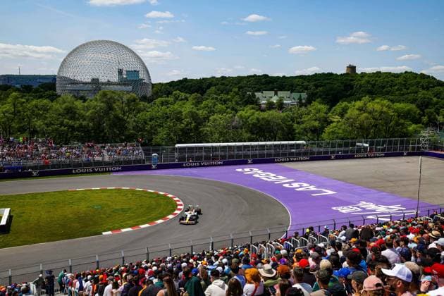 F1 - CANADIAN GRAND PRIX 2025 06 HADJAR Isack (fra), Visa Cash App RB F1 Team VCARB02, action during the Formula 1 Pirelli Grand Prix du Canada 2025, 10th round of the 2025 FIA Formula One World Championship, WM, Weltmeisterschaft from June 14 to 16, 2025 on the Circuit Gilles Villeneuve, in MontrÃ al, Canada - MontrÃ alCanada  Copyright: xFLORENTxGOODENx