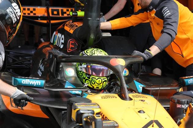 FORMULA 1 PIRELLI GRAND PRIX DU CANADA 2025 13 06 2025, Circuit Gilles Villeneuve, Montreal, FORMULA 1 PIRELLI GRAND PRIX DU CANADA 2025 , pictured Lando Norris GBR , McLaren F1 Team nordphotoxGmbHx xBratic nph00250