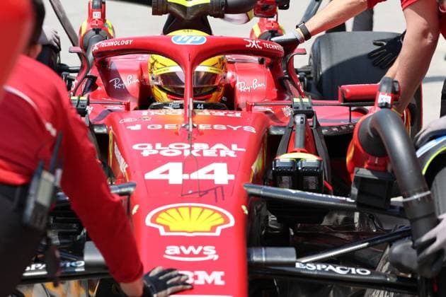 FORMULA 1 PIRELLI GRAND PRIX DU CANADA 2025 13 06 2025, Circuit Gilles Villeneuve, Montreal, FORMULA 1 PIRELLI GRAND PRIX DU CANADA 2025 , pictured Lewis Hamilton GBR , Scuderia Ferrari HP nordphotoxGmbHx xBratic nph00250
