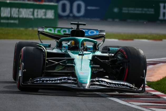 F1 - CANADIAN GRAND PRIX 2025 18 STROLL Lance (can), Aston Martin F1 Team AMR25, action after his crash in FP2 during the Formula 1 Pirelli Grand Prix du Canada 2025, 10th round of the 2025 FIA Formula One World Championship, WM, Weltmeisterschaft from June 14 to 16, 2025 on the Circuit Gilles Villeneuve, in MontrÃ al, Canada - MontrÃ alCanada  Copyright: xFLORENTxGOODENx