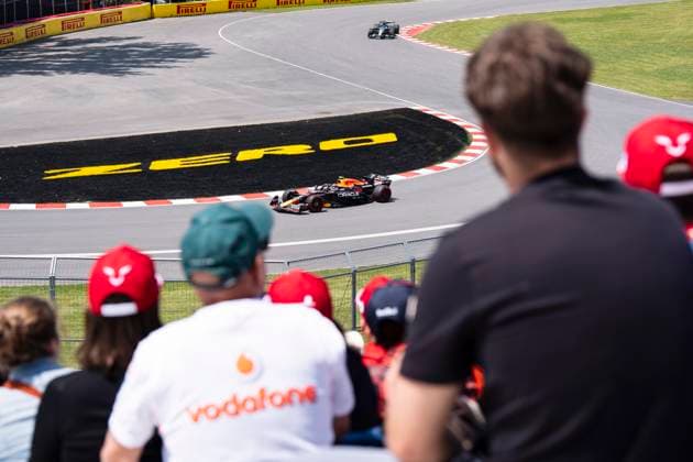 June 13, 2025, Montreal, Qc, CANADA: Red Bull driver Yuki Tsunoda of Japan drives during the first practice session at the Canadian Grand Prix in Montreal, Friday, June 13, 2025. Canada News - June 13, 2025  - ZUMAc35_ 20250613_zaf_c35_080 Copyright: xChristopherxKatsarovx