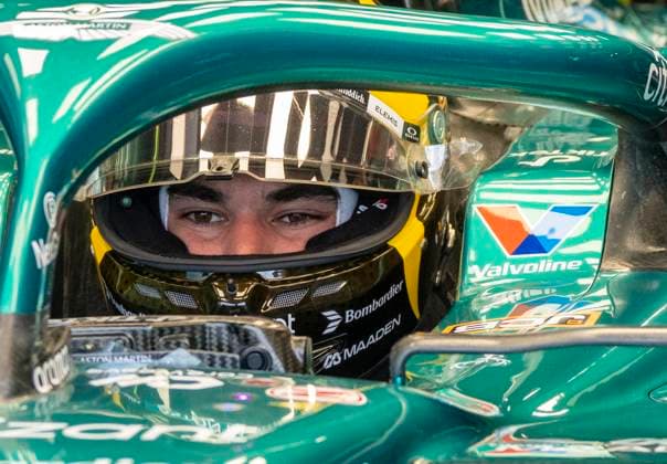 June 13, 2025, Montreal, Qc, CANADA: Aston Martin driver Lance Stroll, of Canada, sits in his car during the first practice session at the Canadian Grand Prix in Montreal, Friday, June 13, 2025. Canada News - June 13, 2025  - ZUMAc35_ 20250613_zaf_c35_091 Copyright: xChristinnexMuschix