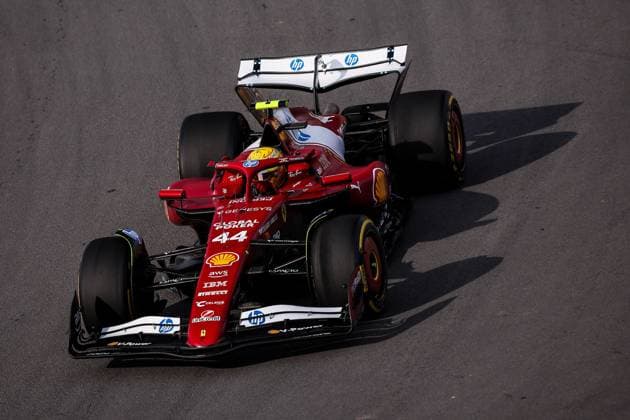 F1 - CANADIAN GRAND PRIX 2025 44 HAMILTON Lewis (gbr), Scuderia Ferrari SF-25, action during the Formula 1 Pirelli Grand Prix du Canada 2025, 10th round of the 2025 FIA Formula One World Championship, WM, Weltmeisterschaft from June 14 to 16, 2025 on the Circuit Gilles Villeneuve, in MontrÃ al, Canada - MontrÃ alCanada  Copyright: xEricxAlonsox