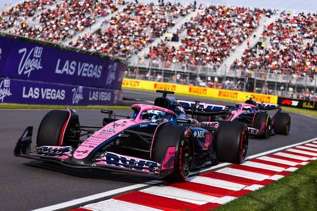 F1 - CANADIAN GRAND PRIX 2025 10 GASLY Pierre (fra), Alpine F1 Team A525, action and 43 COLAPINTO Franco (arg), Alpine F1 Team A525, action during the Formula 1 Pirelli Grand Prix du Canada 2025, 10th round of the 2025 FIA Formula One World Championship, WM, Weltmeisterschaft from June 14 to 16, 2025 on the Circuit Gilles Villeneuve, in MontrÃ al, Canada - MontrÃ alCanada  Copyright: xEricxAlonsox