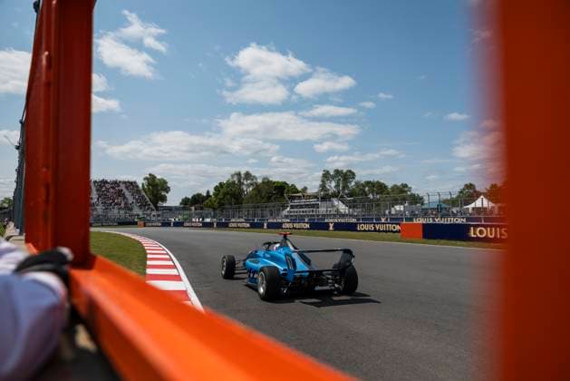 AUTO - F1 ACADEMY 2025 - MONTREAL 57 BLOCK Lia (usa), ART Grand Prix, Tatuus F4-T421, action during the 4th round of the 2025 F1 Academy Championship from June 14 to 16, 2025 on the Circuit Gilles Villeneuve, in MontrÃ al, Canada - MontrÃ alCanada  Copyright: xAlexisxPerrinx