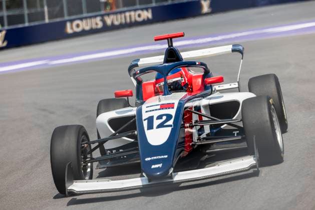 AUTO - F1 ACADEMY 2025 - MONTREAL 12 HURUP LARSEN Alba (dnk), MP Motorsport, Tatuus F4-T421, action during the 4th round of the 2025 F1 Academy Championship from June 14 to 16, 2025 on the Circuit Gilles Villeneuve, in MontrÃ al, Canada - MontrÃ alCanada  Copyright: xAlexisxPerrinx