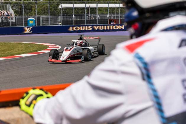 AUTO - F1 ACADEMY 2025 - MONTREAL 07 CRONE Courtney (usa), ART Grand Prix, Supporter by Haas, Tatuus F4-T421, action during the 4th round of the 2025 F1 Academy Championship from June 14 to 16, 2025 on the Circuit Gilles Villeneuve, in MontrÃ al, Canada - MontrÃ alCanada  Copyright: xAlexisxPerrinx