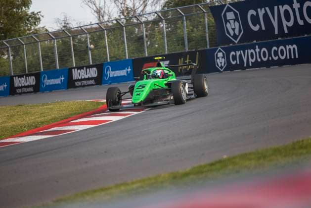 AUTO - F1 ACADEMY 2025 - MONTREAL 05 FELBERMAYR Emma (aut), Rodin Motorsport, Supporter by Sauber, Tatuus, F4-T421, action during the 4th round of the 2025 F1 Academy Championship from June 14 to 16, 2025 on the Circuit Gilles Villeneuve, in MontrÃ al, Canada - MontrÃ alCanada  Copyright: xAlexisxPerrinx