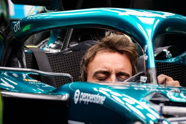 F1 - CANADIAN GRAND PRIX 2025 ALONSO Fernando (spa), Aston Martin F1 Team AMR25, portrait during the Formula 1 Pirelli Grand Prix du Canada 2025, 10th round of the 2025 FIA Formula One World Championship, WM, Weltmeisterschaft from June 14 to 16, 2025 on the Circuit Gilles Villeneuve, in MontrÃ al, Canada - MontrÃ alCanada  Copyright: xFLORENTxGOODENx