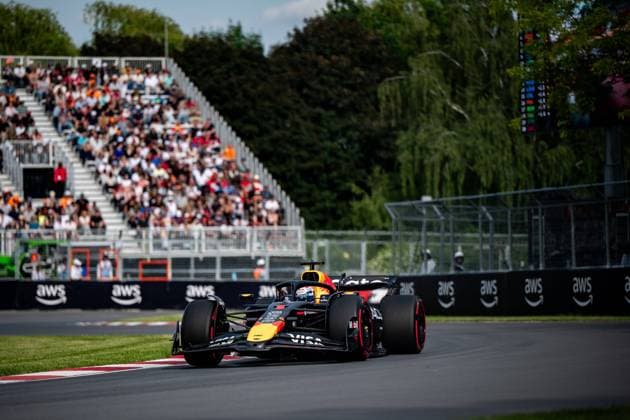 F1 - CANADIAN GRAND PRIX 2025 01 VERSTAPPEN Max (nld), Red Bull Racing RB21, action during the Formula 1 Pirelli Grand Prix du Canada 2025, 10th round of the 2025 FIA Formula One World Championship, WM, Weltmeisterschaft from June 14 to 16, 2025 on the Circuit Gilles Villeneuve, in MontrÃ al, Canada - MontrÃ alCanada  Copyright: xALBERTOxVIMERCATIx
