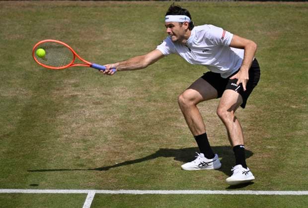 Taylor Fritz USA Action Tennis Men BOSS Open ATP 250 Stuttgart 2025 Weissenhof BOSS Open ATP 250 Stuttgart 2025