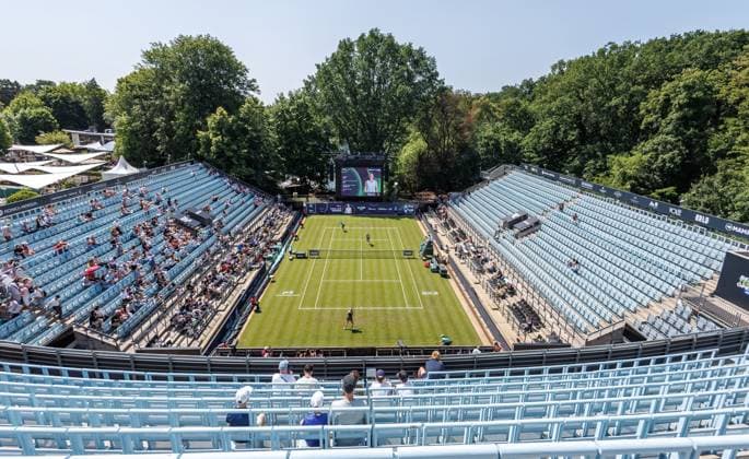 Berlin, 14 06 25, Tennis ecotrans Ladies Open Berlin at Steffi Graf Stadium Ladies, Singles, Krueger USA Friedsam Germany Berlin Tennis Open by HYLO 2025