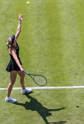 Berlin, 14 06 25, Tennis ecotrans Ladies Open Berlin at Steffi Graf Stadium Ladies, Singles, Krueger USA Friedsam Germany Ashlyn Krueger USA beats Berlin Tennis Open by HYLO 2025