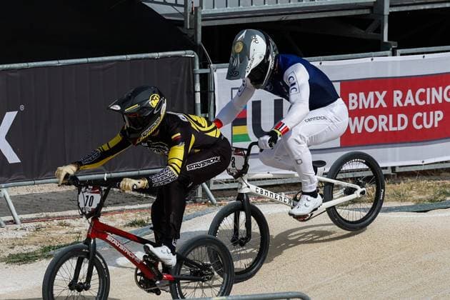 COUPE DU MONDE DE BMX 2025 MANCHE 1 PHOTOPQR LE DAUPHINE Christophe AGOSTINIS ; Sarrians ; 14 06 2025 ; Sarrians le 14 juin 2025. Coupe du Monde de BMX 2025. Manche 1. Elite homme. Sylvain André. Photo Christophe Agostinis Le Dauphiné Libéré Sarrians on June 14, 2025. 2025 BMX World Cup. Round 1. Sarrians Vaucluse Provence-Alpes-Côte d Azur France  Copyright: xPHOTOPQR LExDAUPHINE MAXPPPxChristophexAGOSTINISx 20250614JDL9613 20250614JDL9613