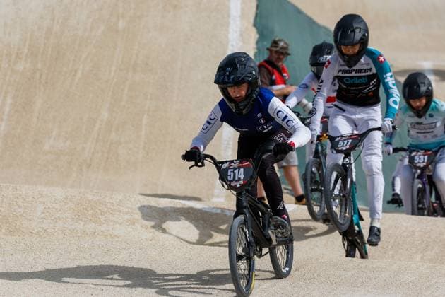 COUPE DU MONDE DE BMX 2025 MANCHE 1 PHOTOPQR LE DAUPHINE Christophe AGOSTINIS ; Sarrians ; 14 06 2025 ; Sarrians le 14 juin 2025. Coupe du Monde de BMX 2025. Manche 1. U23 Marie Favrel. Photo Christophe Agostinis Le Dauphiné Libéré Sarrians on June 14, 2025. 2025 BMX World Cup. Round 1. Sarrians Vaucluse Provence-Alpes-Côte d Azur France  Copyright: xPHOTOPQR LExDAUPHINE MAXPPPxChristophexAGOSTINISx 20250614JDL9620 20250614JDL9620