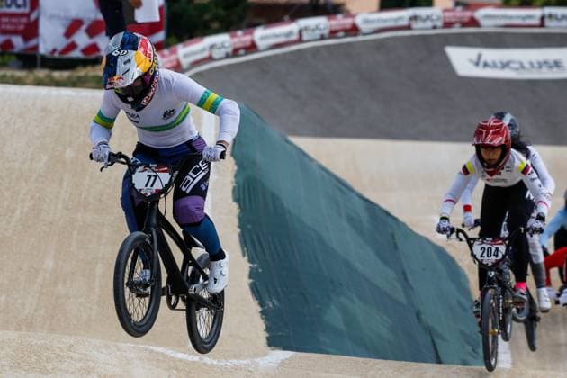 COUPE DU MONDE DE BMX 2025 MANCHE 1 PHOTOPQR LE DAUPHINE Christophe AGOSTINIS ; Sarrians ; 14 06 2025 ; Sarrians le 14 juin 2025. Coupe du Monde de BMX 2025. Manche 1. Elite Saya Sakakibara. Photo Christophe Agostinis Le Dauphiné Libéré Sarrians on June 14, 2025. 2025 BMX World Cup. Round 1. Sarrians Vaucluse Provence-Alpes-Côte d Azur France  Copyright: xPHOTOPQR LExDAUPHINE MAXPPPxChristophexAGOSTINISx 20250614JDL9648 20250614JDL9648