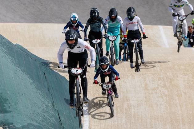 COUPE DU MONDE DE BMX 2025 MANCHE 1 PHOTOPQR LE DAUPHINE Christophe AGOSTINIS ; Sarrians ; 14 06 2025 ; Sarrians le 14 juin 2025. Coupe du Monde de BMX 2025. Manche 1. Elite Zoé Claessens. Photo Christophe Agostinis Le Dauphiné Libéré Sarrians on June 14, 2025. 2025 BMX World Cup. Round 1. Sarrians Vaucluse Provence-Alpes-Côte d Azur France  Copyright: xPHOTOPQR LExDAUPHINE MAXPPPxChristophexAGOSTINISx 20250614JDL9656 20250614JDL9656