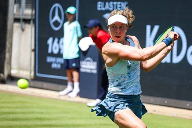 Anna Lena Friedsam GER, Berlin Tennis Open by HYLO 2025, Berlin, LTTC Rot Weiß , 14 06 2025, Copyright: xClaudioxGärtnerx