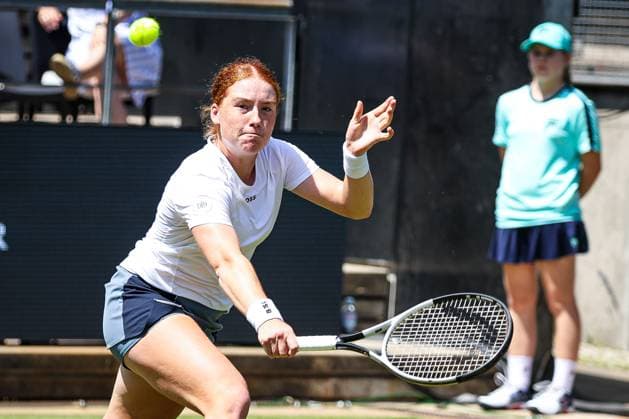 Ella Seidel GER, Berlin Tennis Open by HYLO 2025, Berlin, LTTC Rot Weiß , 14 06 2025, Copyright: xClaudioxGärtnerx
