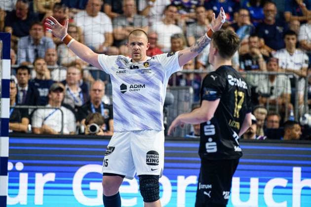 COLOGNE, GERMANY - 14 JUNE, 2025: - The match of TruckScout24 EHF FINAL4 Fuchse Berlin vs HBC Nantes at Lanxess Arena.  Copyright: xVITALIIxKLIUIEVx