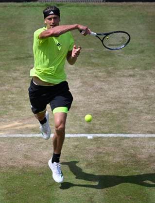 Alexander Zverev GER Action Tennis Men BOSS Open ATP 250 Stuttgart 2025 Weissenhof BOSS Open ATP 250 Stuttgart 2025