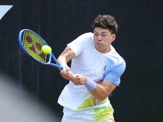 14 06 2025,Boss Open 2025, TC Weissenhof Stuttgart, ATP Tour 250 Tennis, Sport, in the picture Ben Shelton USA