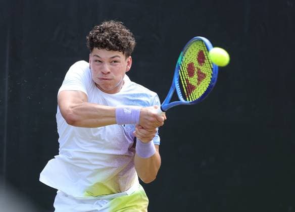 14 06 2025,Boss Open 2025, TC Weissenhof Stuttgart, ATP Tour 250 Tennis, Sport, in the picture Ben Shelton USA