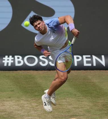 14 06 2025,Boss Open 2025, TC Weissenhof Stuttgart, ATP Tour 250 Tennis, Sport, in the picture Ben Shelton USA